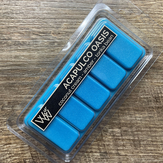 Wild Wicks Soy Wax Snap Bar Melts - Acapulco Oasis