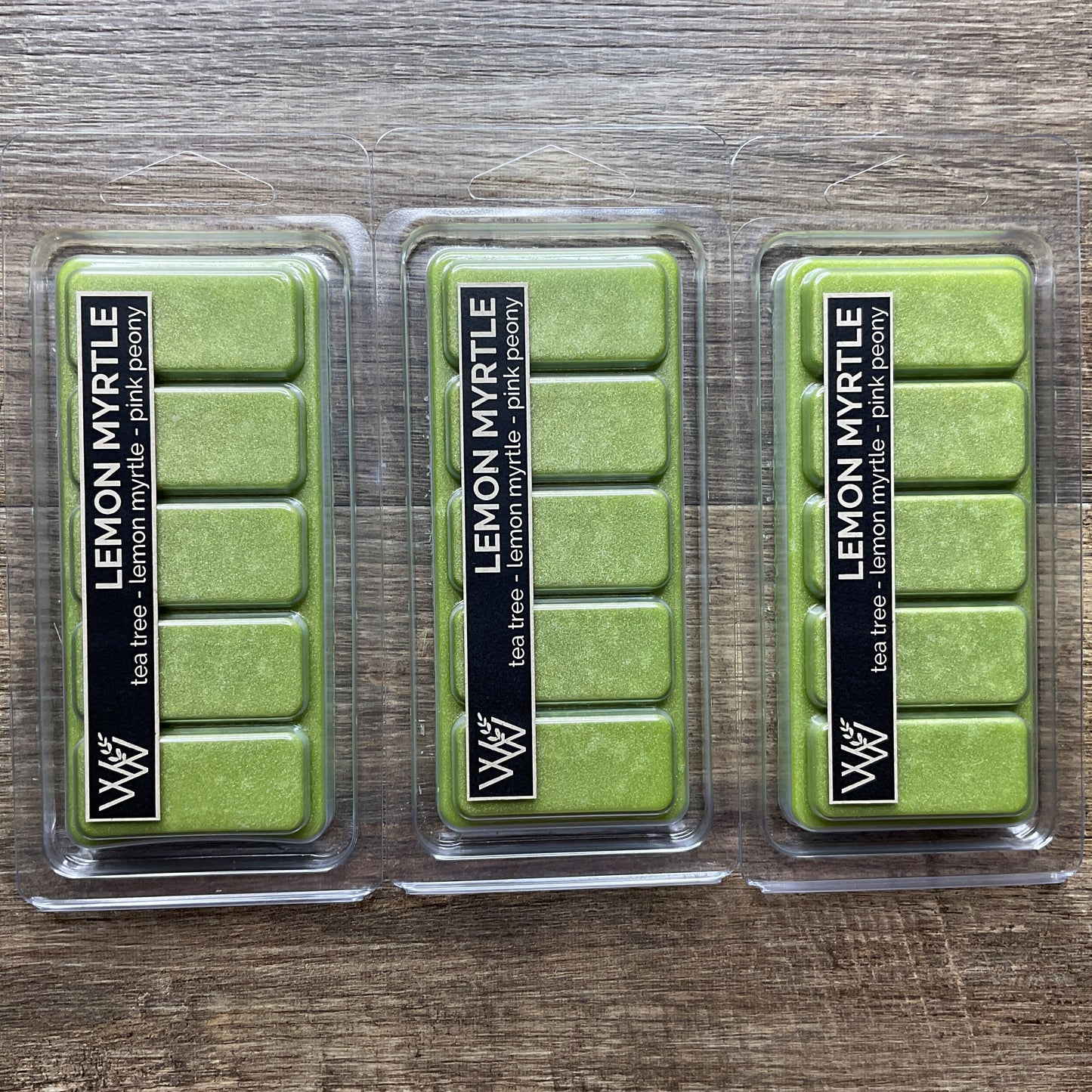 Wild Wicks Soy Wax Snap Bar Melts - Lemon Myrtle