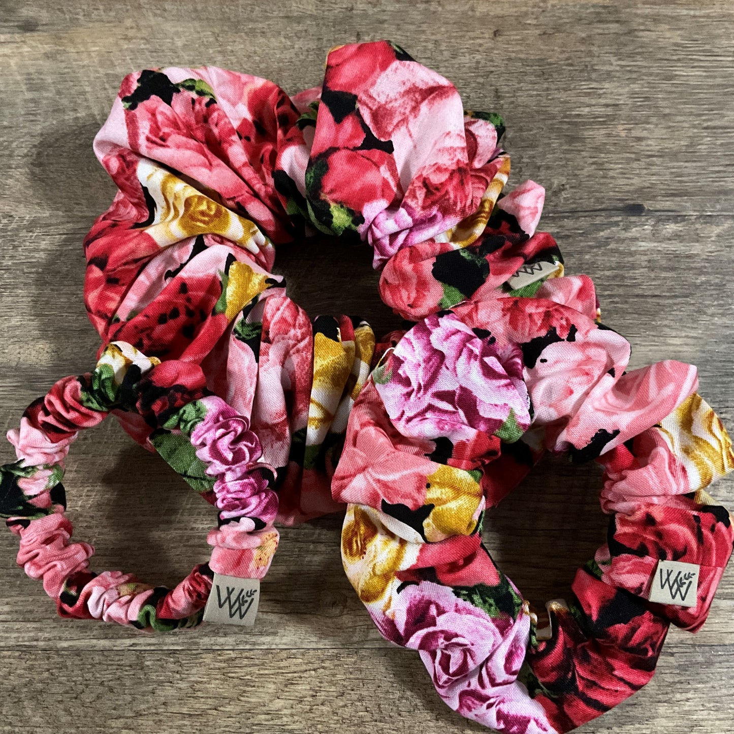 Scrunchies - Vintage Rose