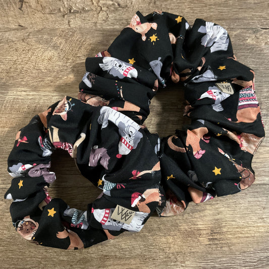 Scrunchies - Christmas Pups