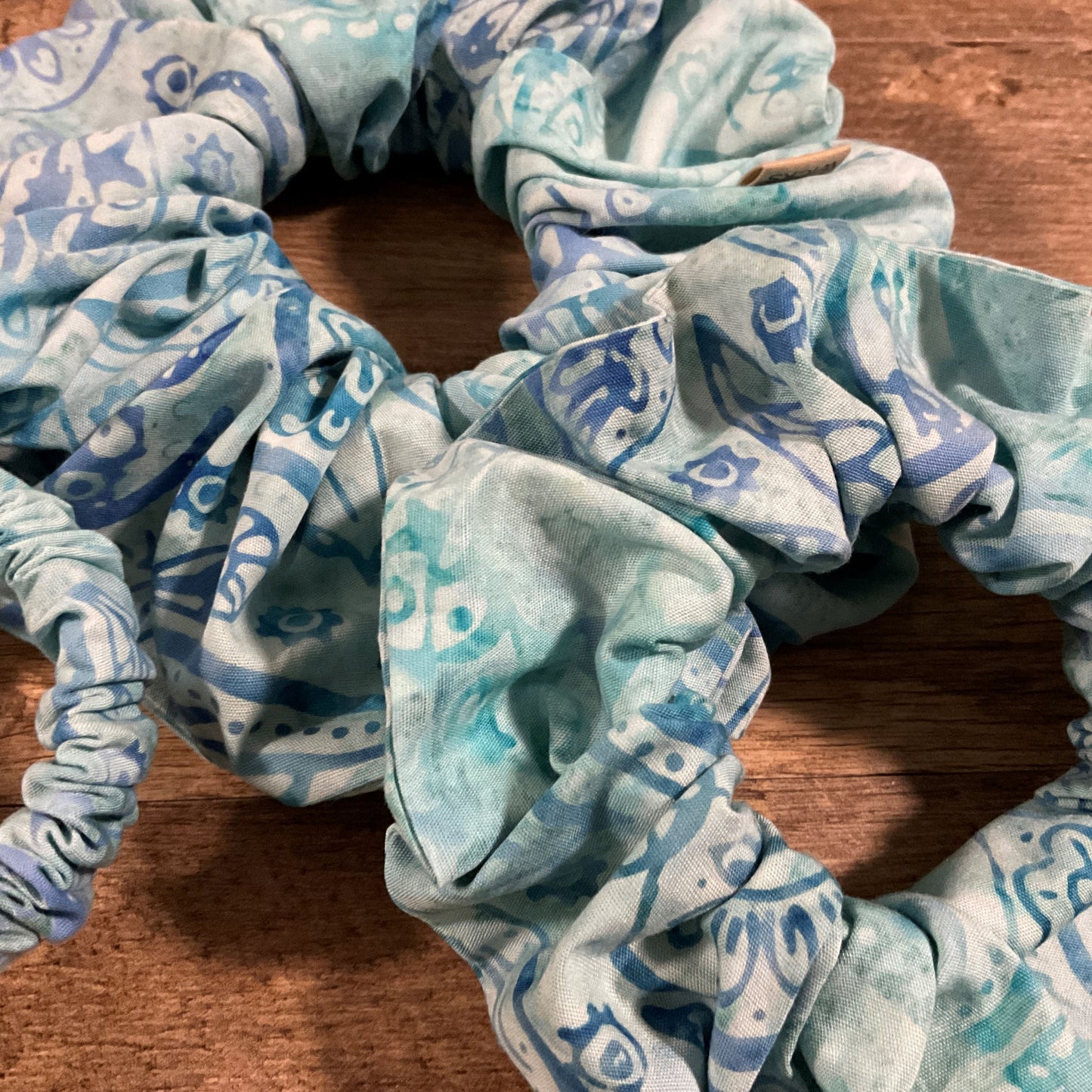 Scrunchies - Sky Batik