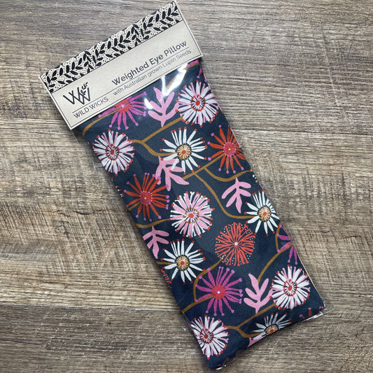 Weighted Eye Pillow - JP Blossoms Navy