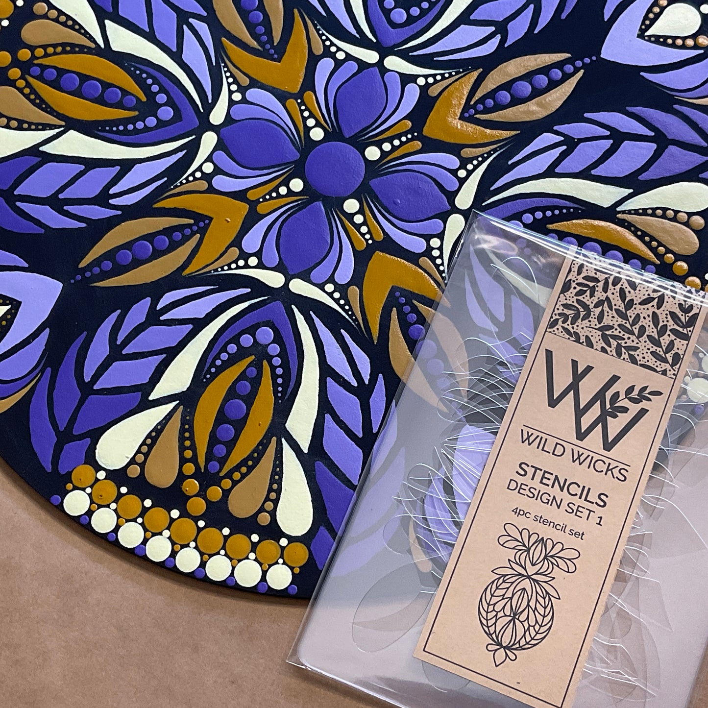 Mandala Maker Stencil Set 1 - Set of 4