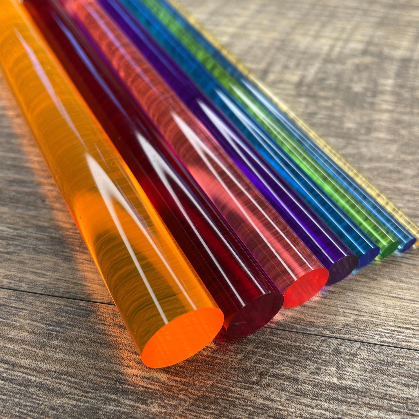 Coloured Acrylic Dotting Rods