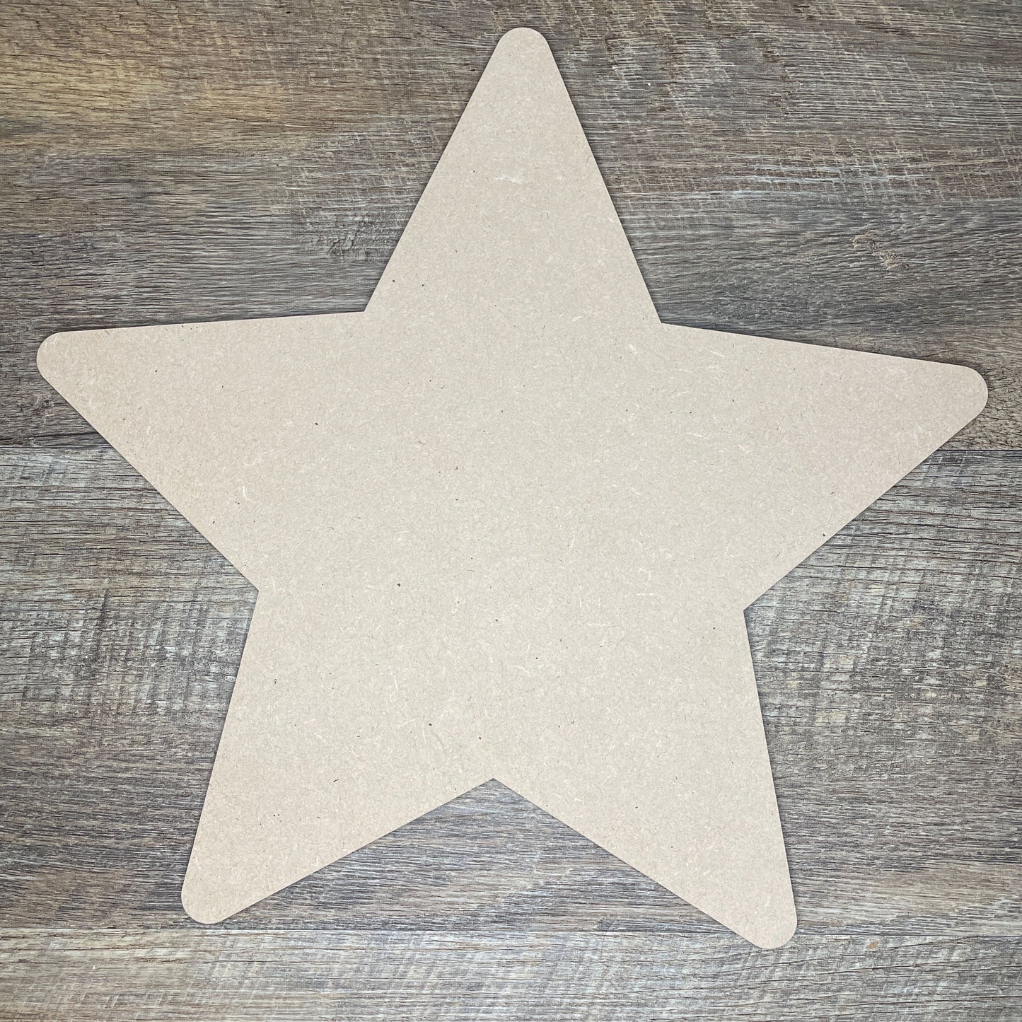 MDF Cutout Star