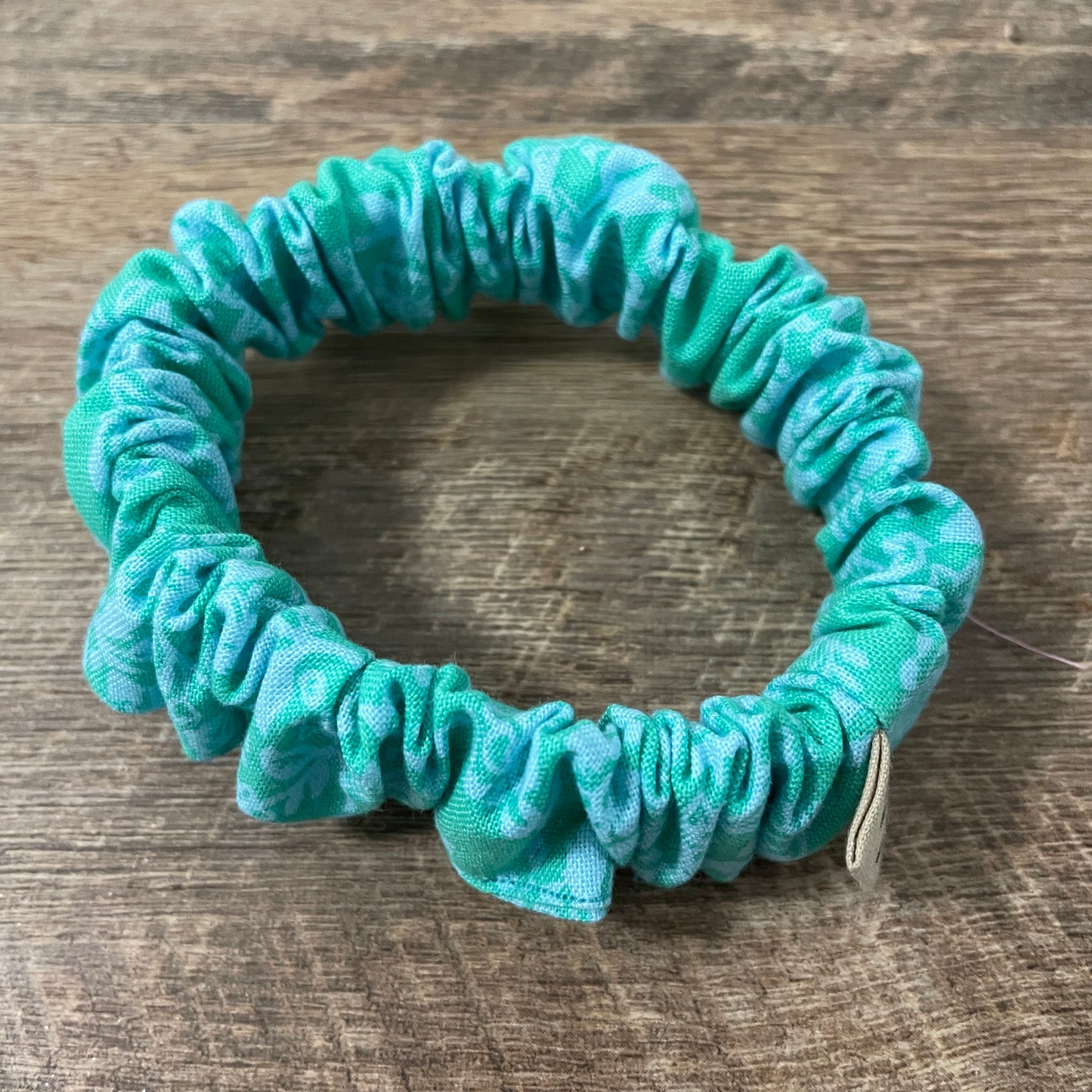 Scrunchies - Mint and Sky Floral