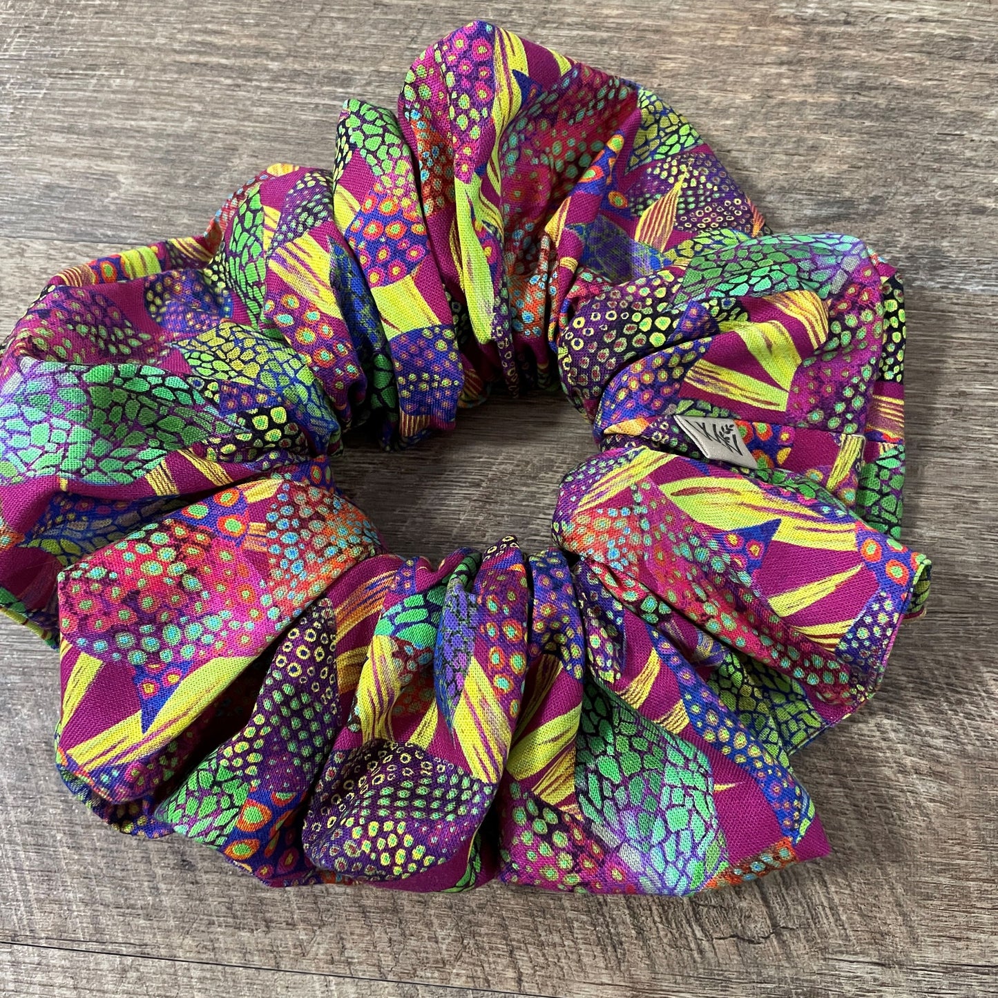 Scrunchies - Tropical Punch Fuchsia