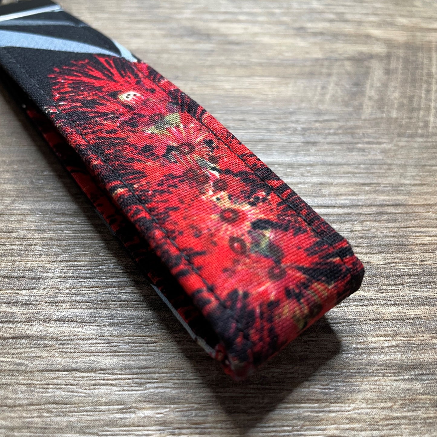 Fabric Fob Keychain - Callistemon
