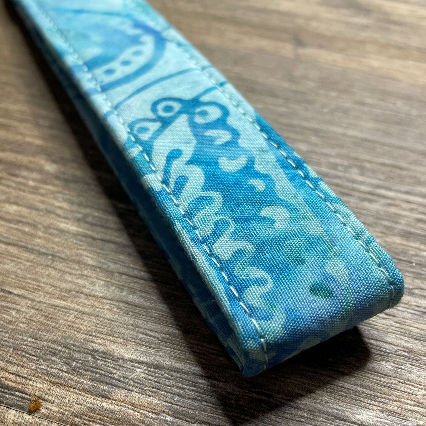 Fabric Fob Keychain - Sky Batik