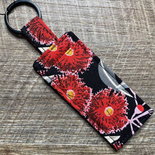 Lip Balm Holder Keyring - Gumtree Blossom