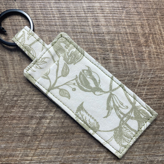 Lip Balm Holder Keyring - Vivienne Green