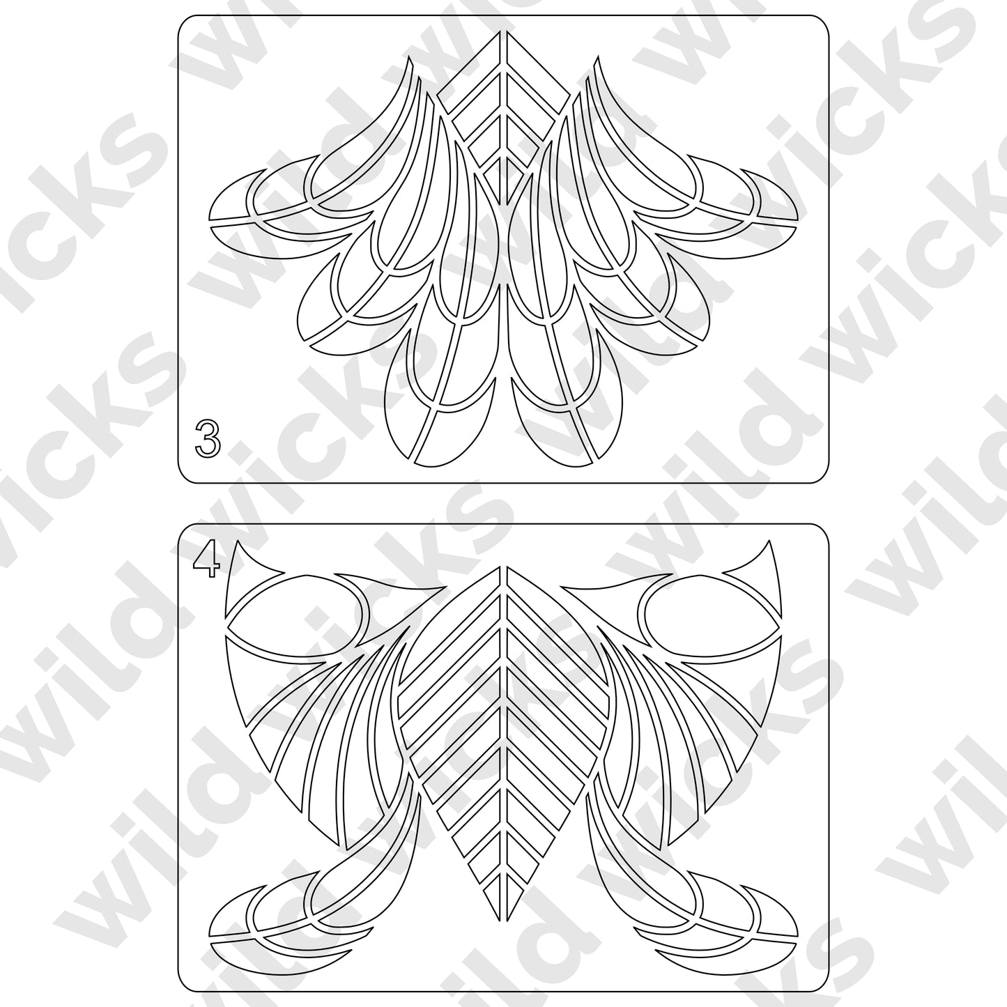 Mandala Maker Stencil Set 2 - Set of 4