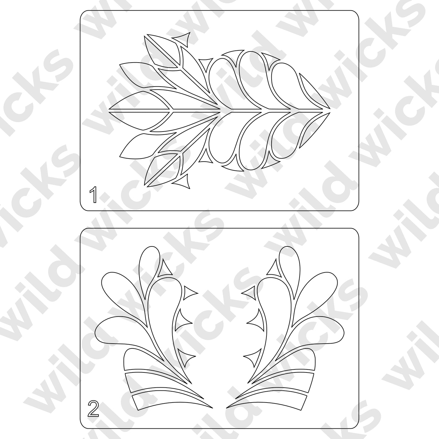 Mandala Maker Stencil Set 3 - Set of 4