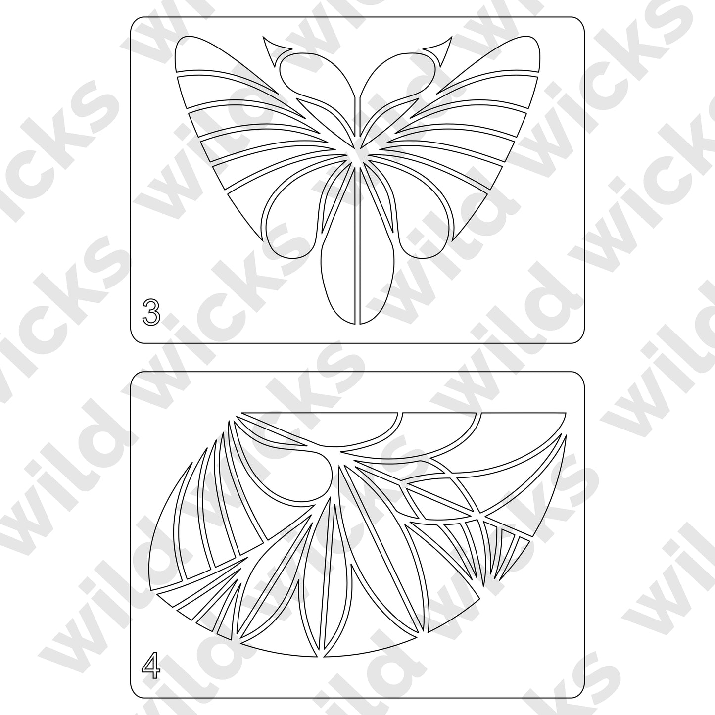 Mandala Maker Stencil Set 3 - Set of 4
