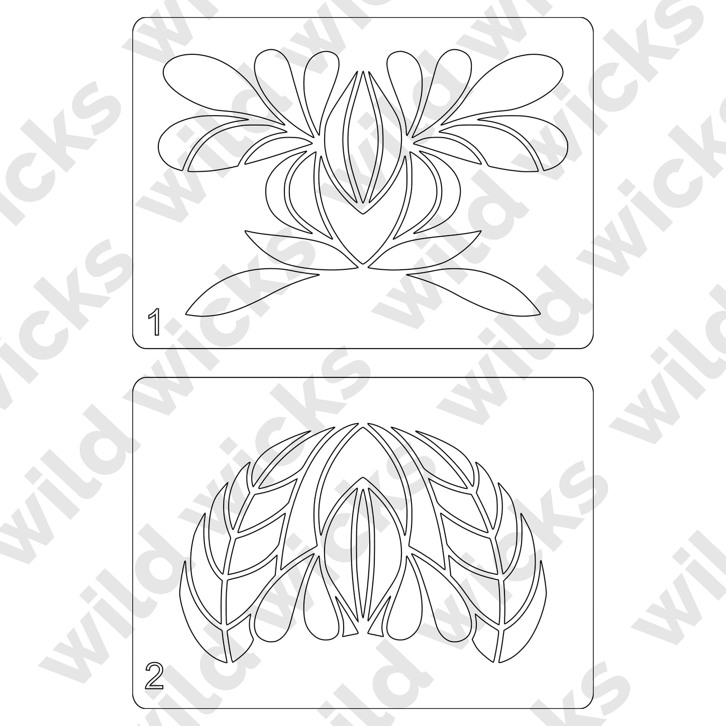 Mandala Maker Stencil Set 1 - Set of 4