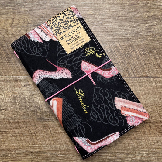 Wilddori Traveler's Notebook Cover Paris Heels