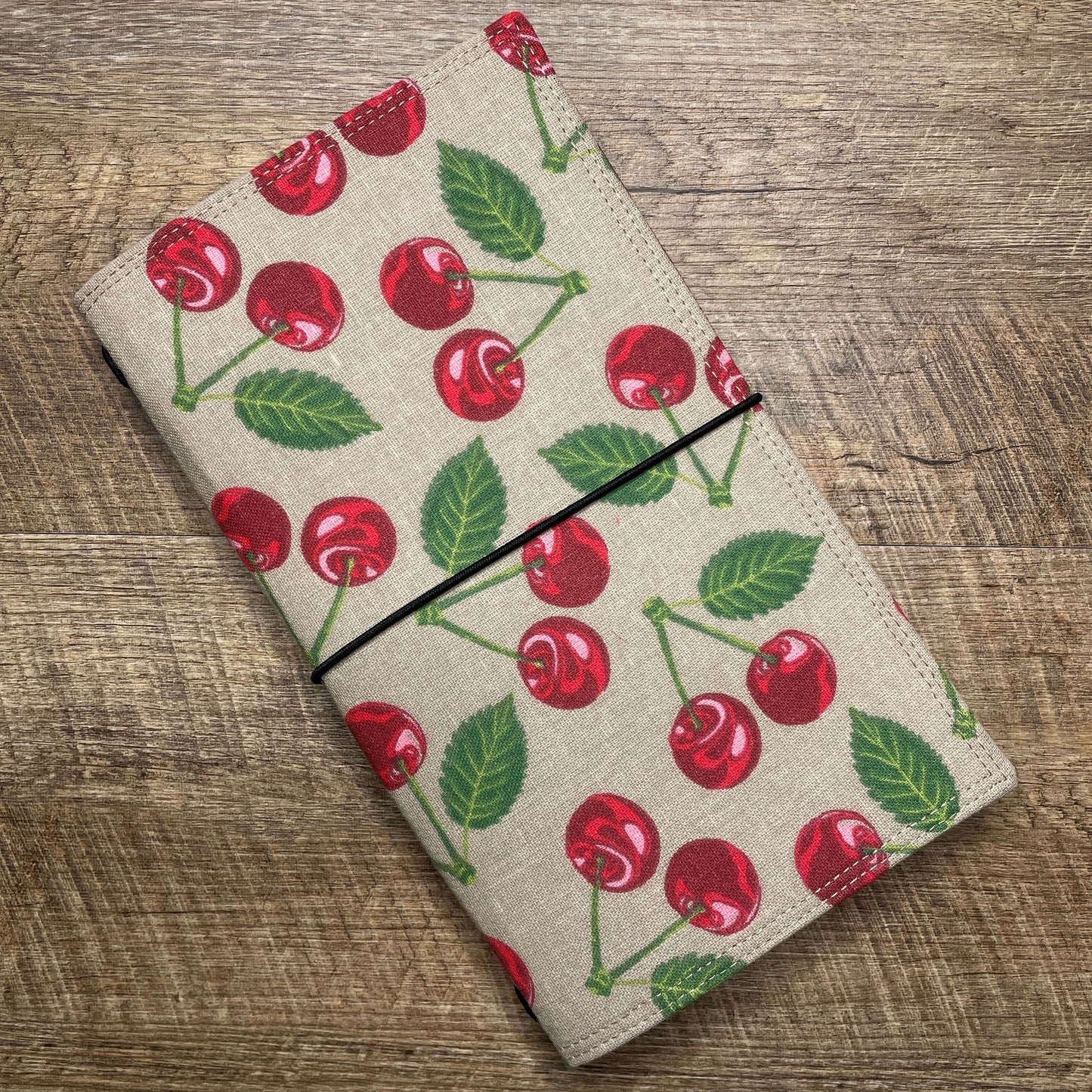 Wilddori Traveler's Notebook Cover Retro Cherry