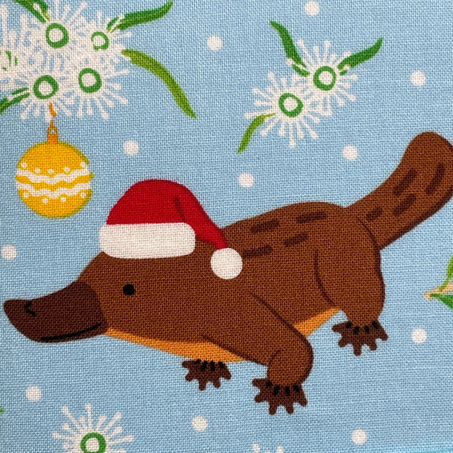 Wilddori Traveler's Notebook Cover Christmas Platypus
