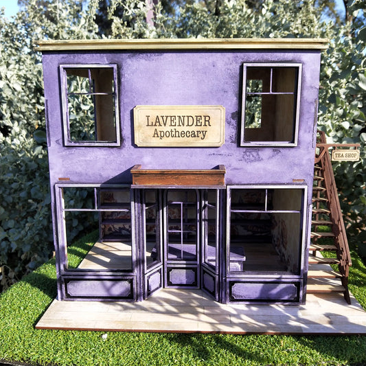 Lavender Apothecary DIY Wooden Shop Kit - General Store