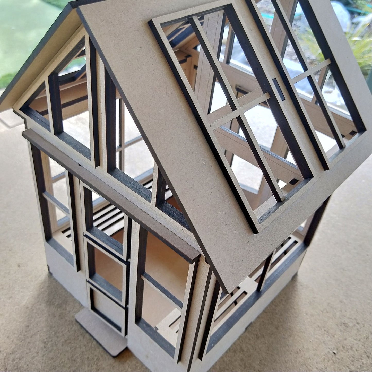 Greenhouse DIY Wooden Kit - Diarama