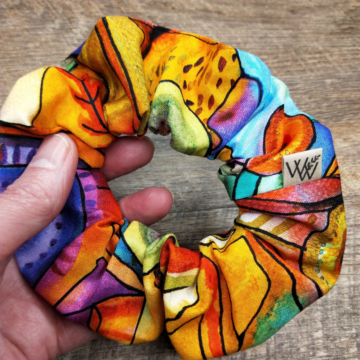 Scrunchies - Painted Abstract