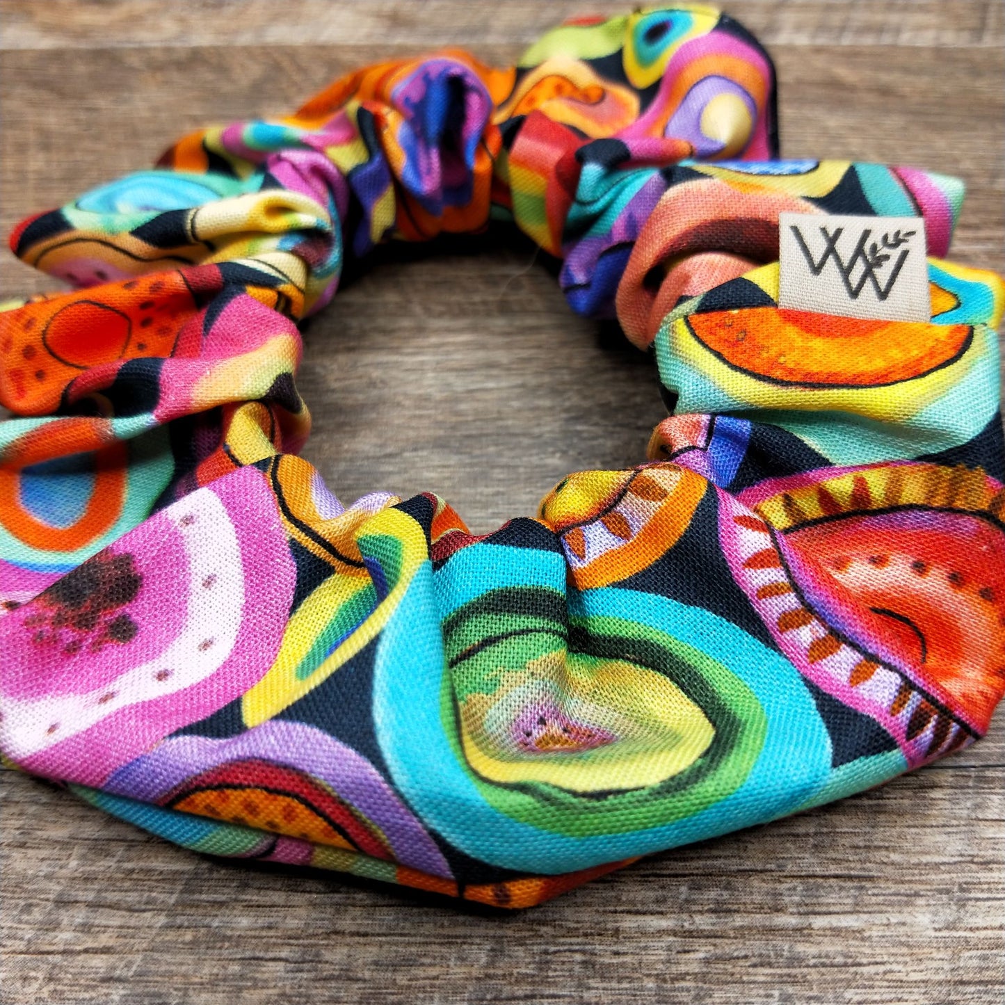 Scrunchies - Painted Abstract Rings