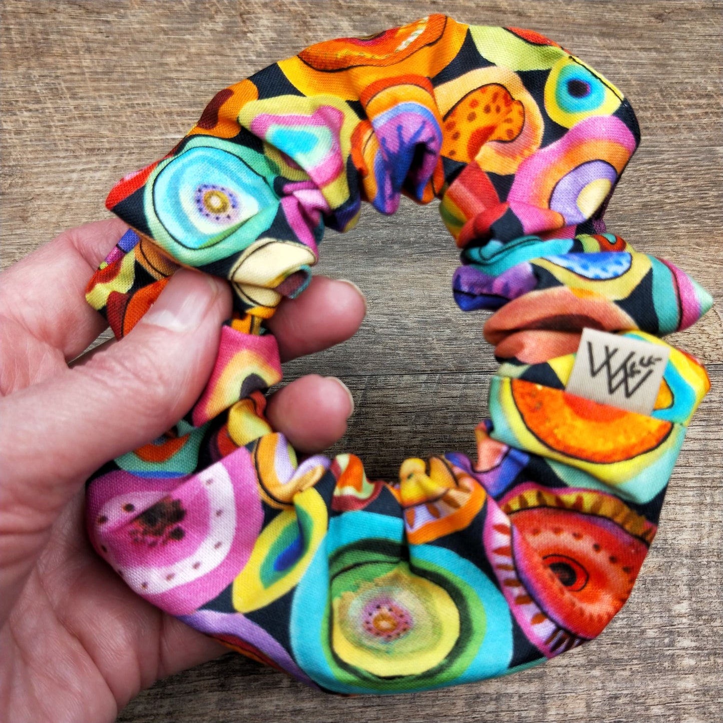 Scrunchies - Painted Abstract Rings
