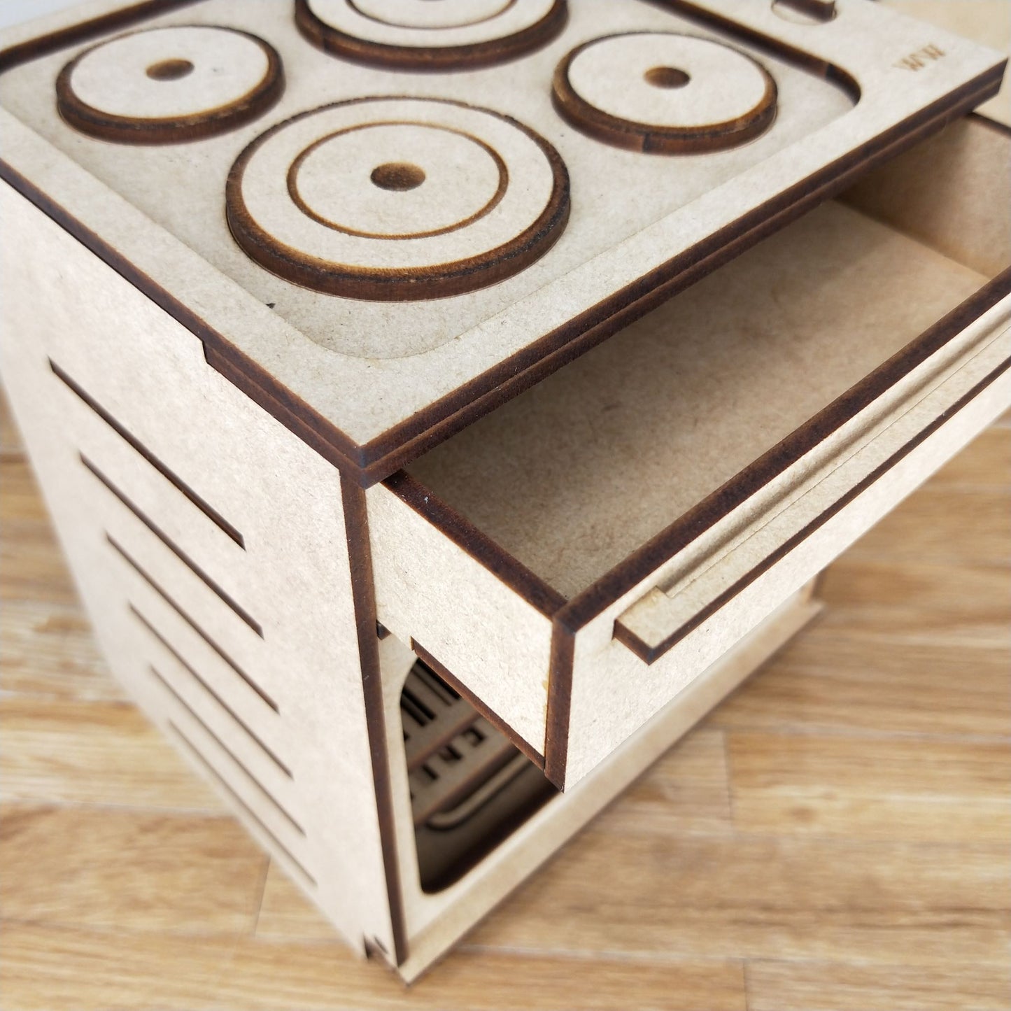 DIY Wooden Kit - 1/6 Scale 'Electric' Oven