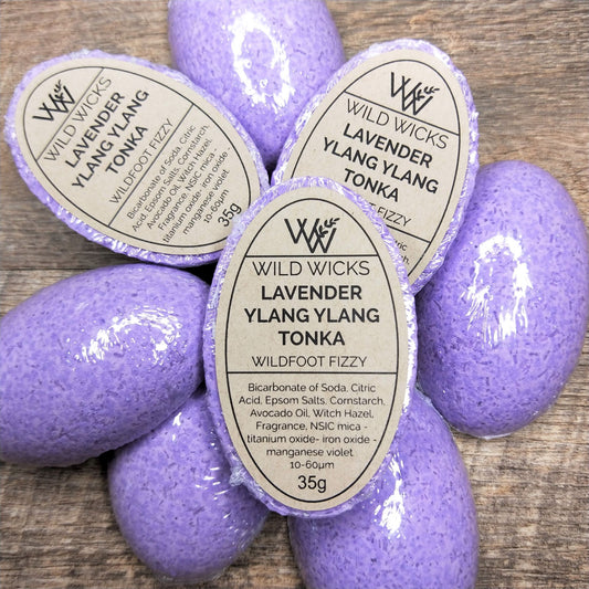 Wildfoot Fizzy Lavender - Ylang Ylang - Tonka