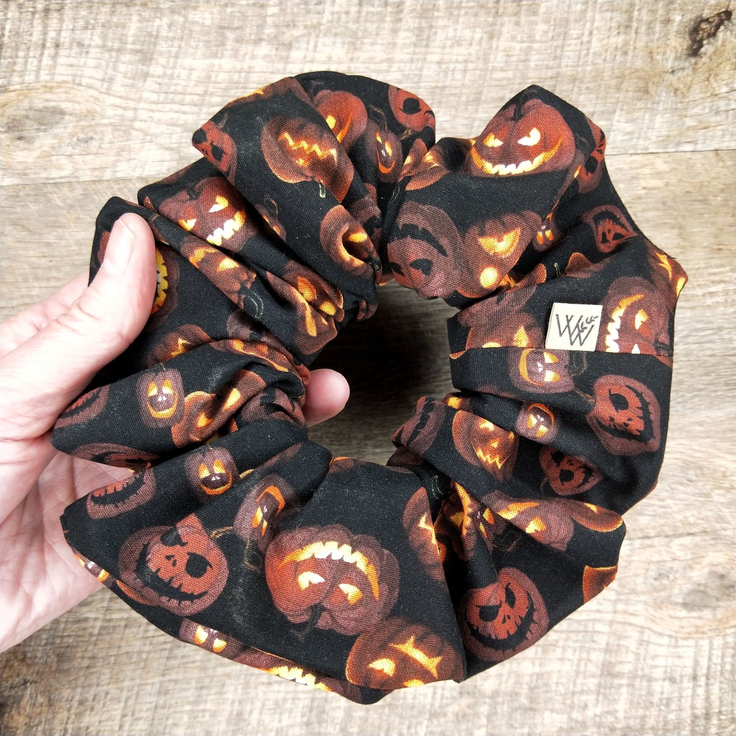 Scrunchies - Halloween Pumpkin Head
