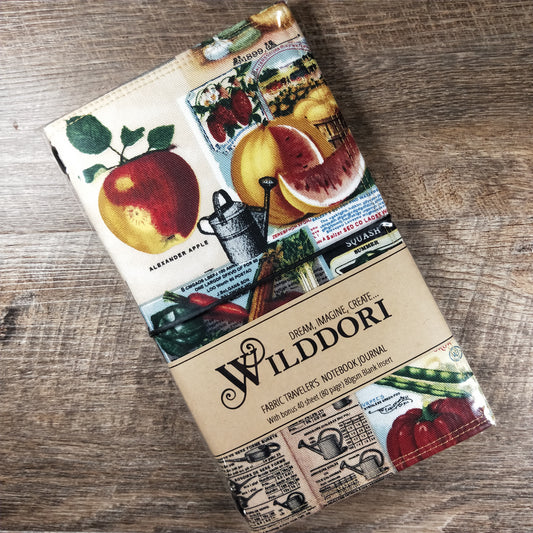 Wilddori Traveler's Notebook Cover Vintage Garden