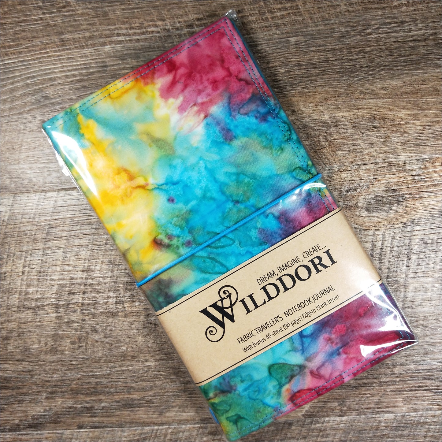 Wilddori Traveler's Notebook Cover Tie Dye