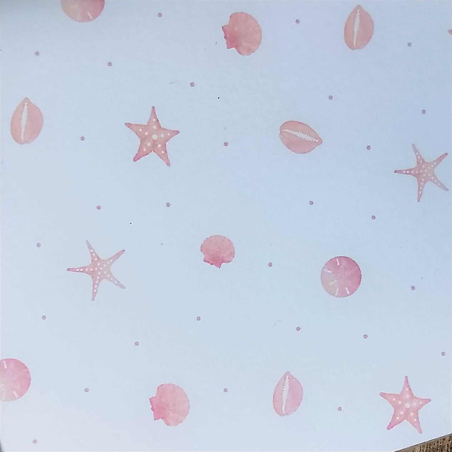 Wilddori 40 sheet Blank Insert - Ocean Tiny Shells