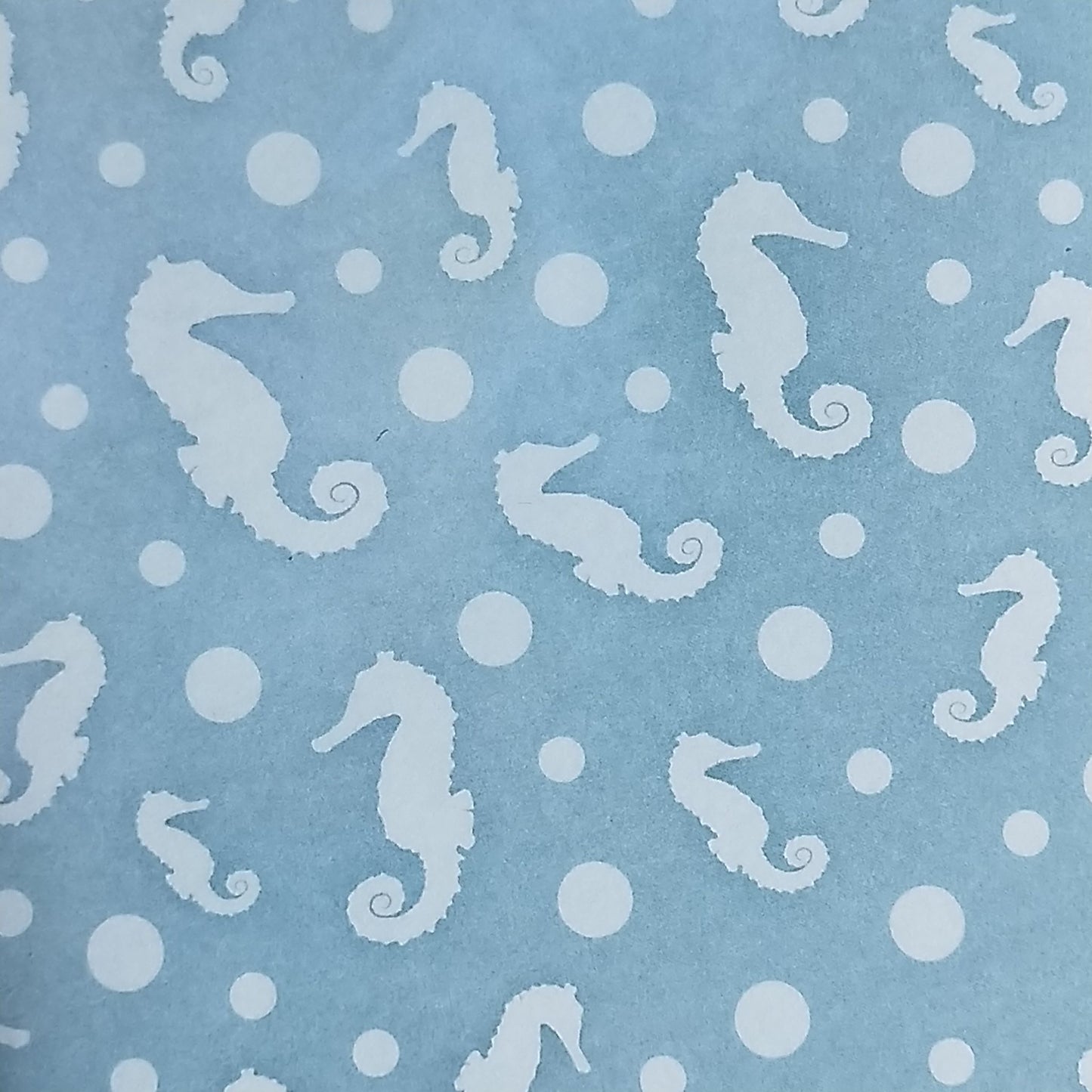 Wilddori 40 sheet Blank Insert - Ocean Blue Seahorse