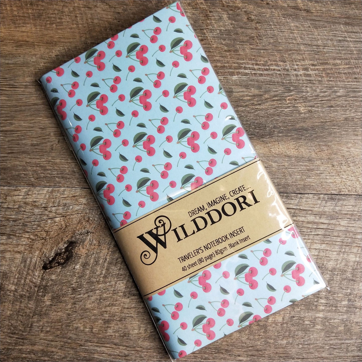 Wilddori 40 sheet Blank Insert - Sweet Cherry