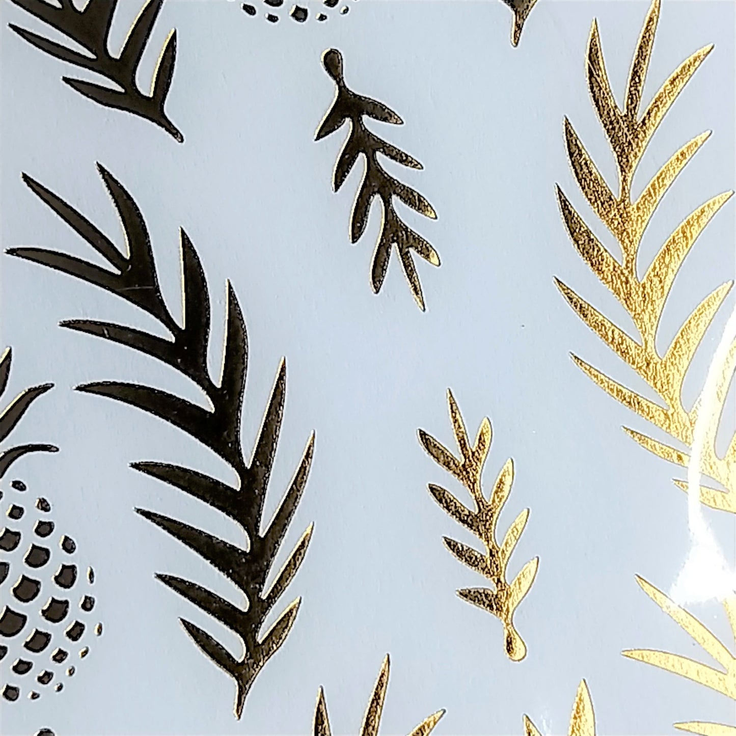 Wilddori 40 sheet Blank Insert - Gold Pineapples