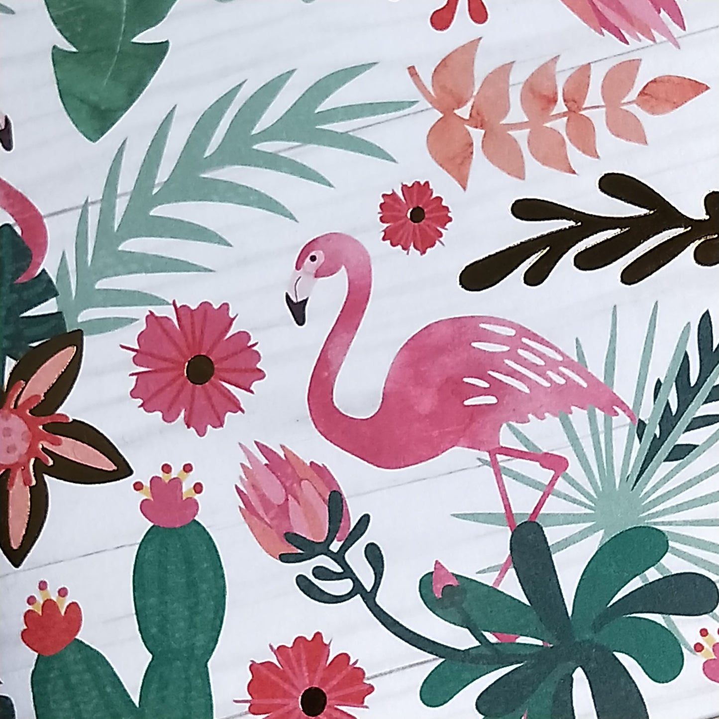 Wilddori 40 sheet Blank Insert - Tropical Flamingo