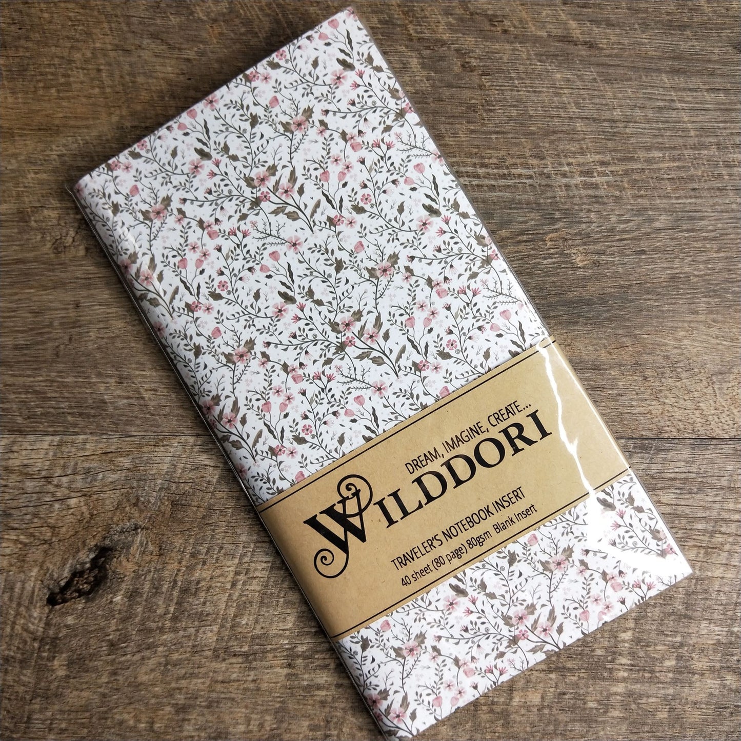 Wilddori 40 sheet Blank Insert - Tiny Blossoms