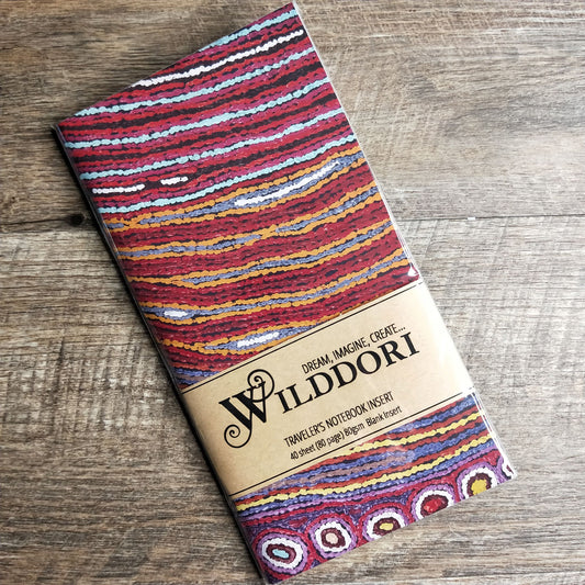 Wilddori 40 sheet Blank Insert - Australian Indigenous Design 2