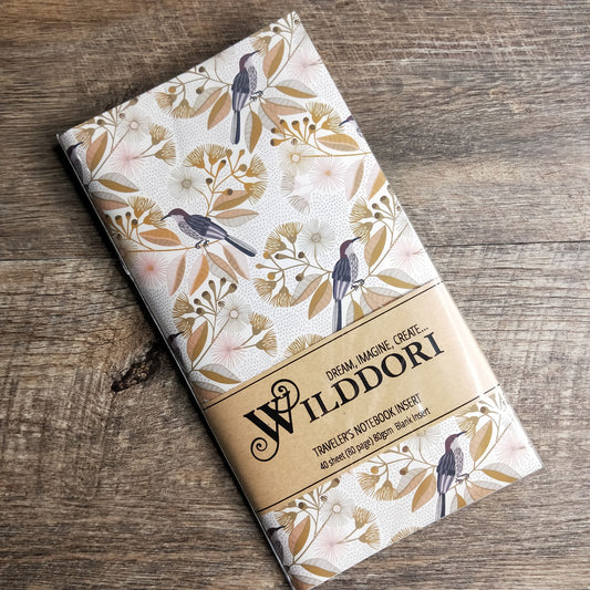 Wilddori 40 sheet Blank Insert - Birds and Blossoms 1