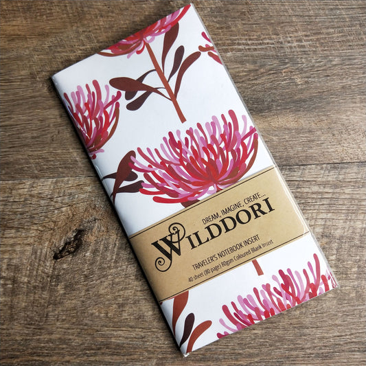 Wilddori 40 sheet Blank Insert - Australian Native