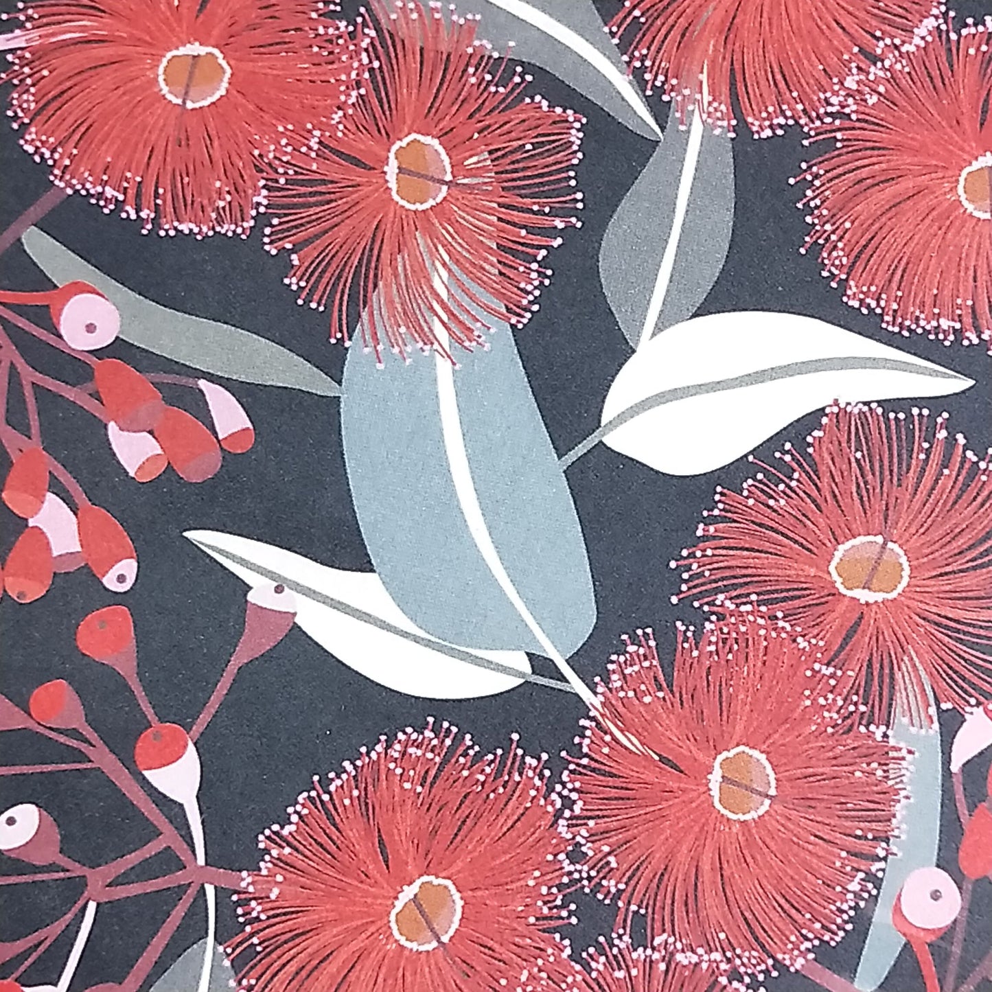 Wilddori 40 sheet Blank Insert - Gum Blossoms and Leaves