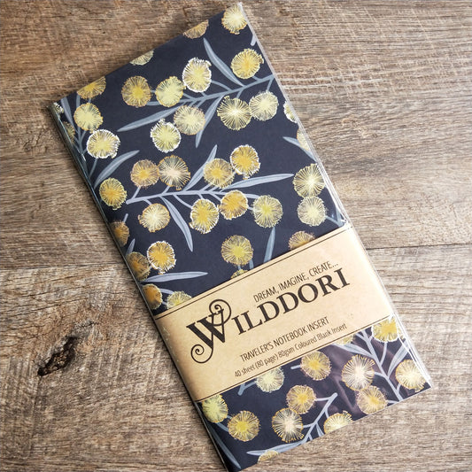 Wilddori 40 sheet Blank Insert - Yellow Blossoms