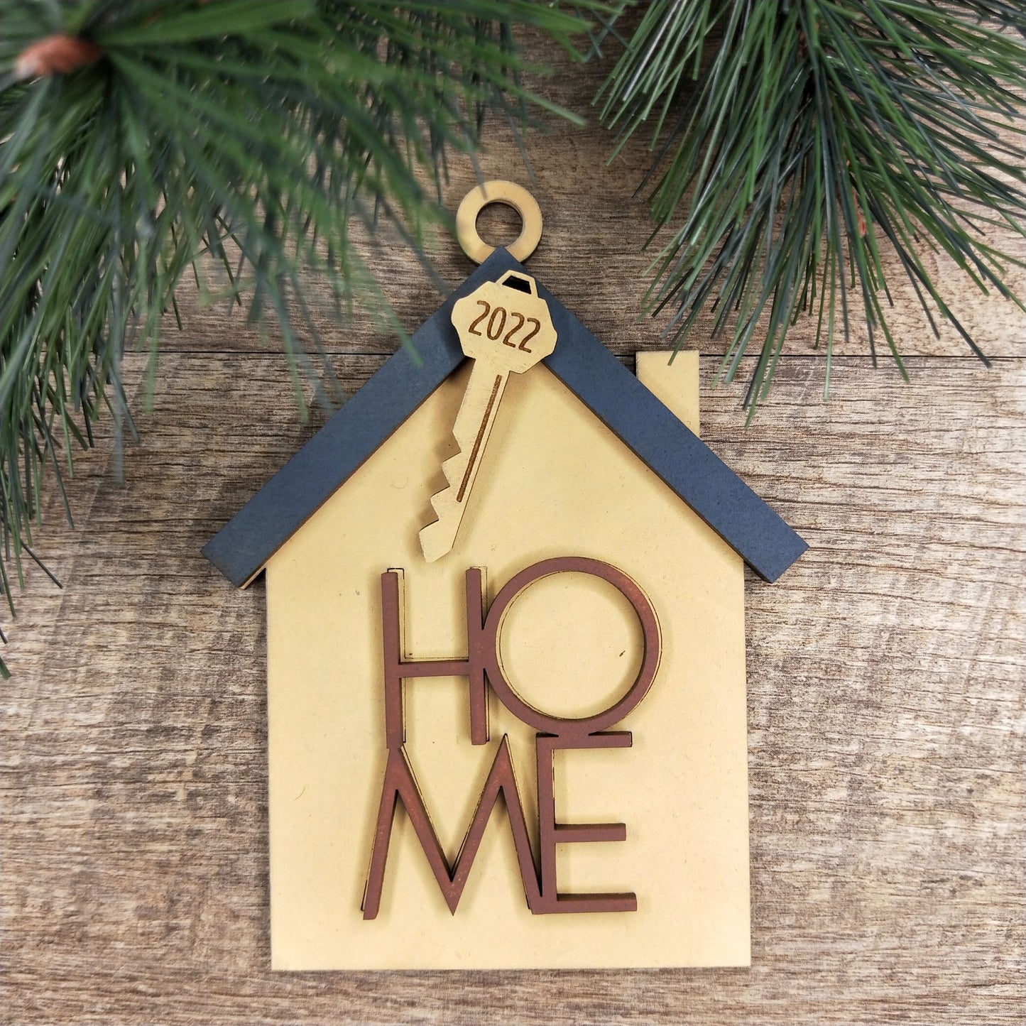 DIY Wooden Christmas House Decorations