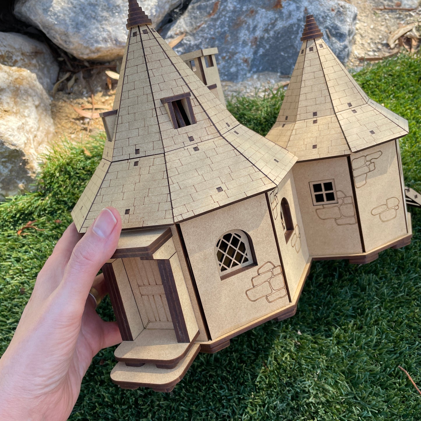DIY KIT Groundskeeper Hut by the Magical School for Witches and Wizards