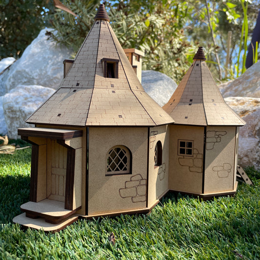 DIY KIT Groundskeeper Hut by the Magical School for Witches and Wizards