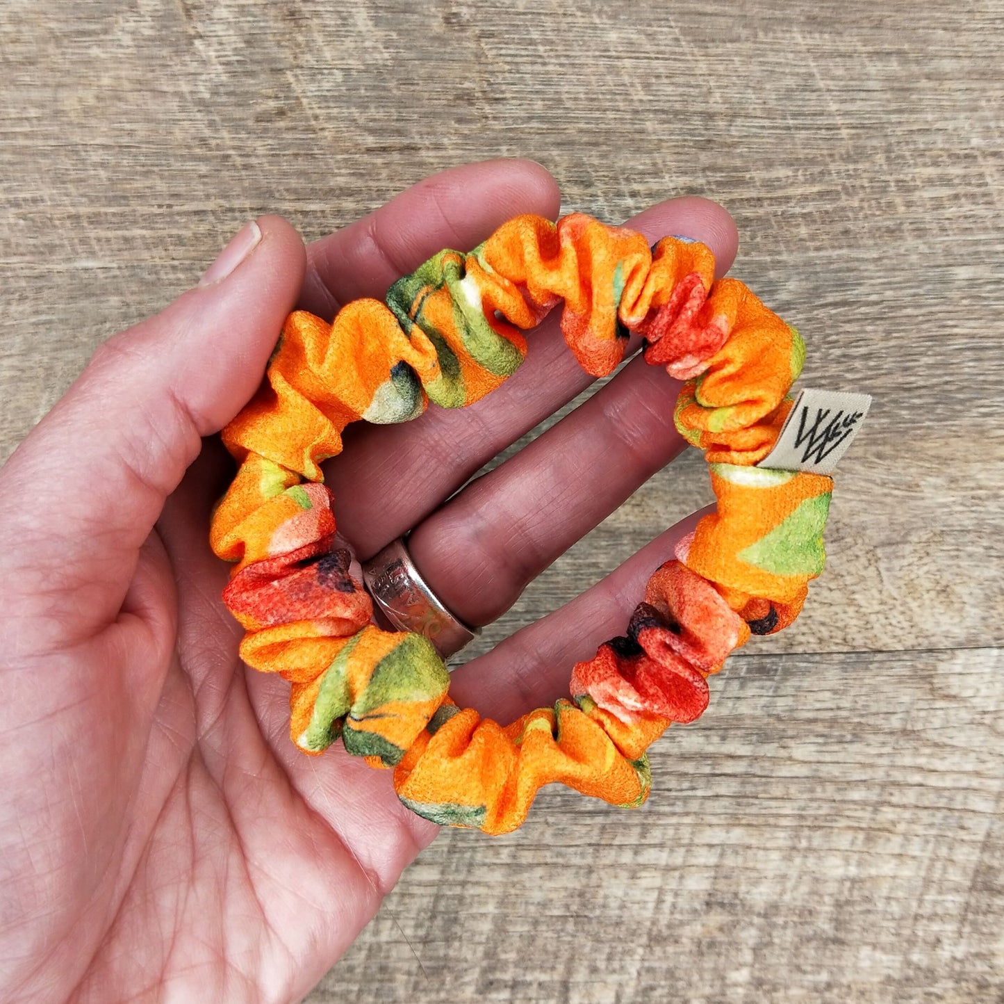 Scrunchies - Orange Tropical