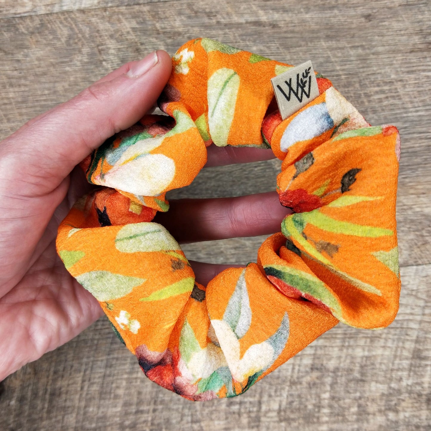 Scrunchies - Orange Tropical