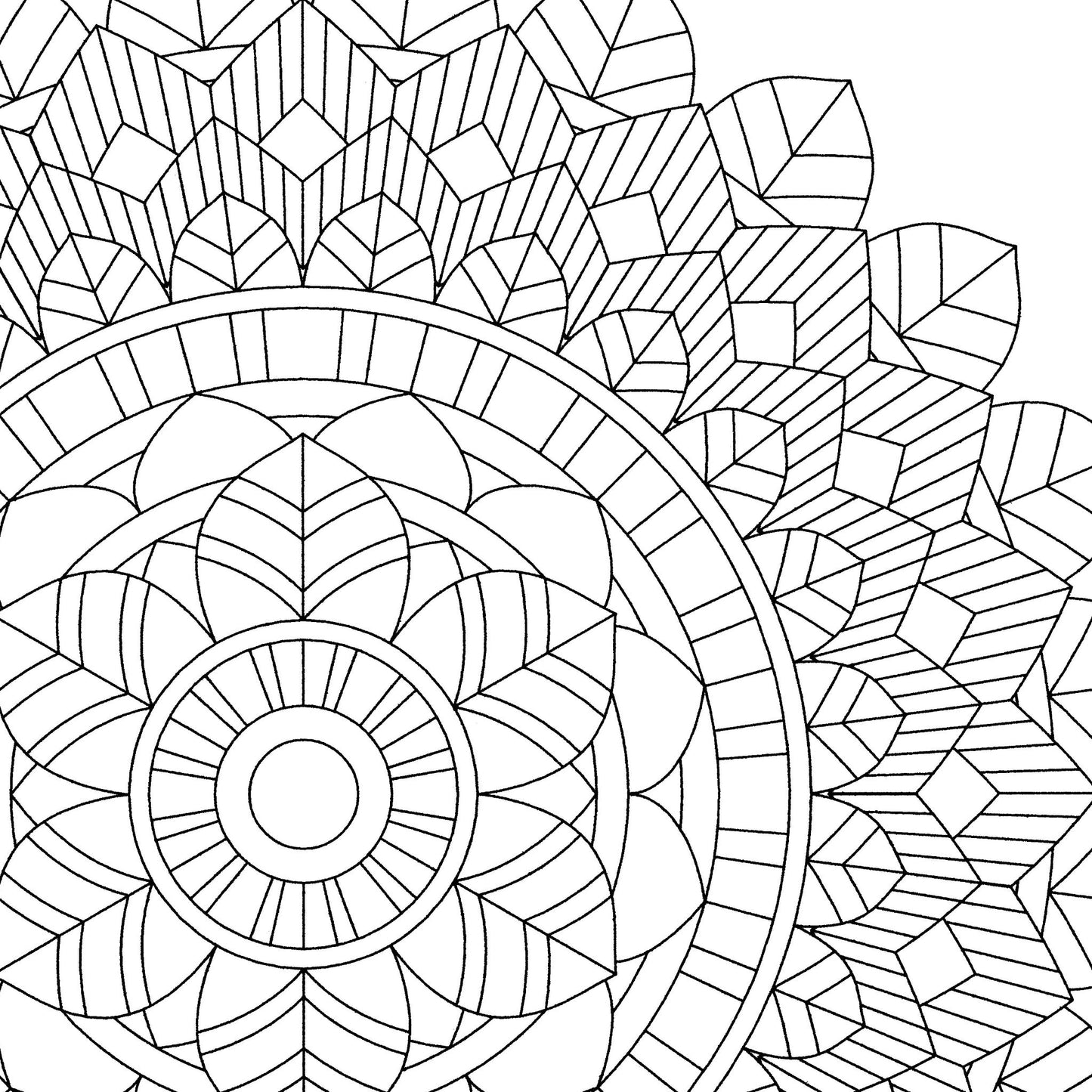 Wilddori Printable Colour In Pages Tribal 13