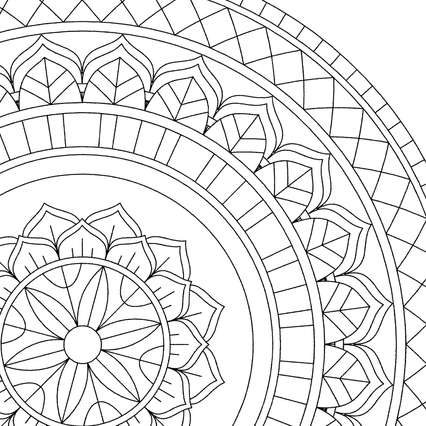 Wilddori Printable Colour In Pages Tribal 15